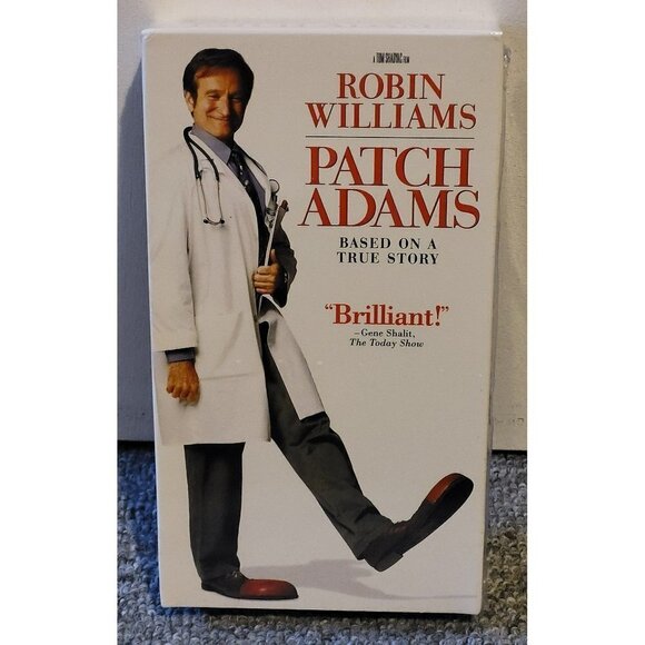 Brand New Sealed - Patch Adam's VHS Tape - Robin Williams Canadian Version  1999 - Picture 1 of 4